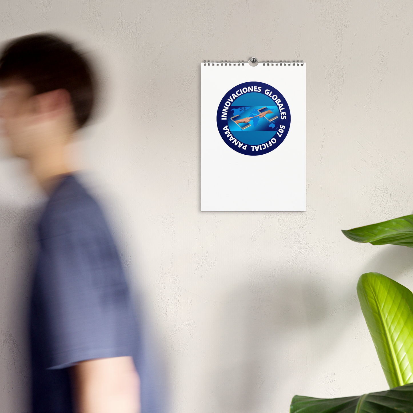 Calendario de pared 2024 Innovaciones globales Line