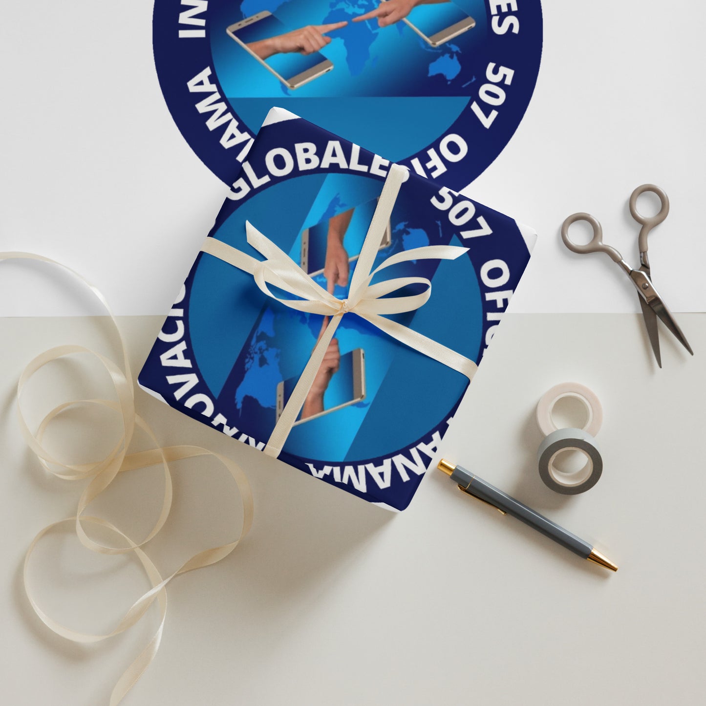 Papel de regalo en hojas Innovaciones globales Line