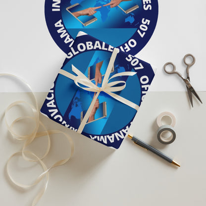 Papel de regalo en hojas Innovaciones globales Line