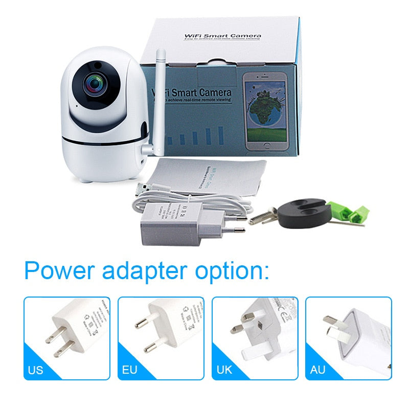 Cámara inteligente en la nube 1080P con seguimiento automático