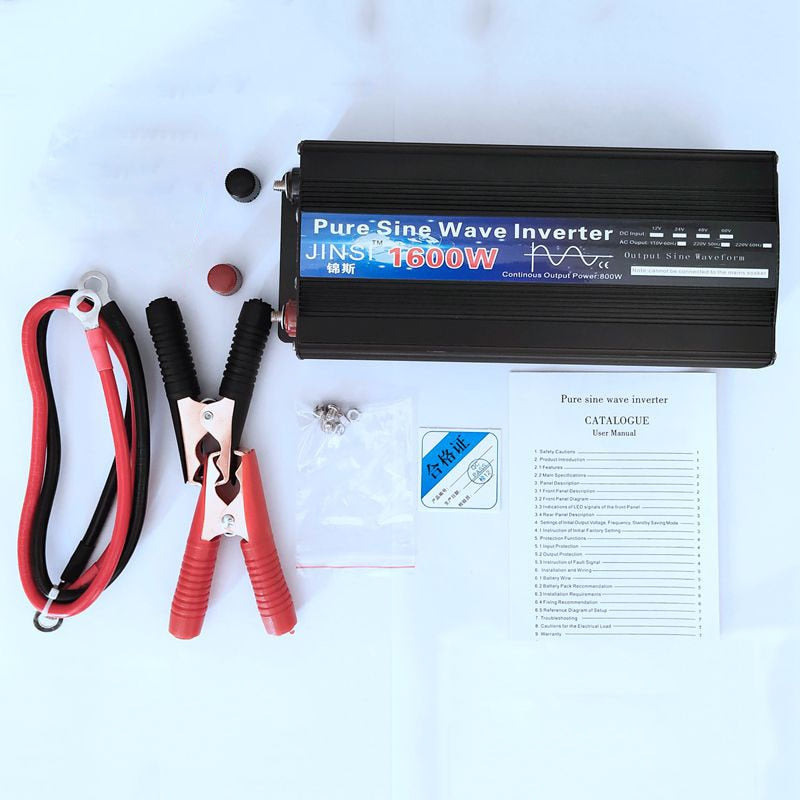 Convertidor doméstico con energía solar