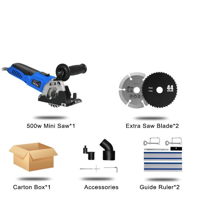 Mini sierra circular de mano