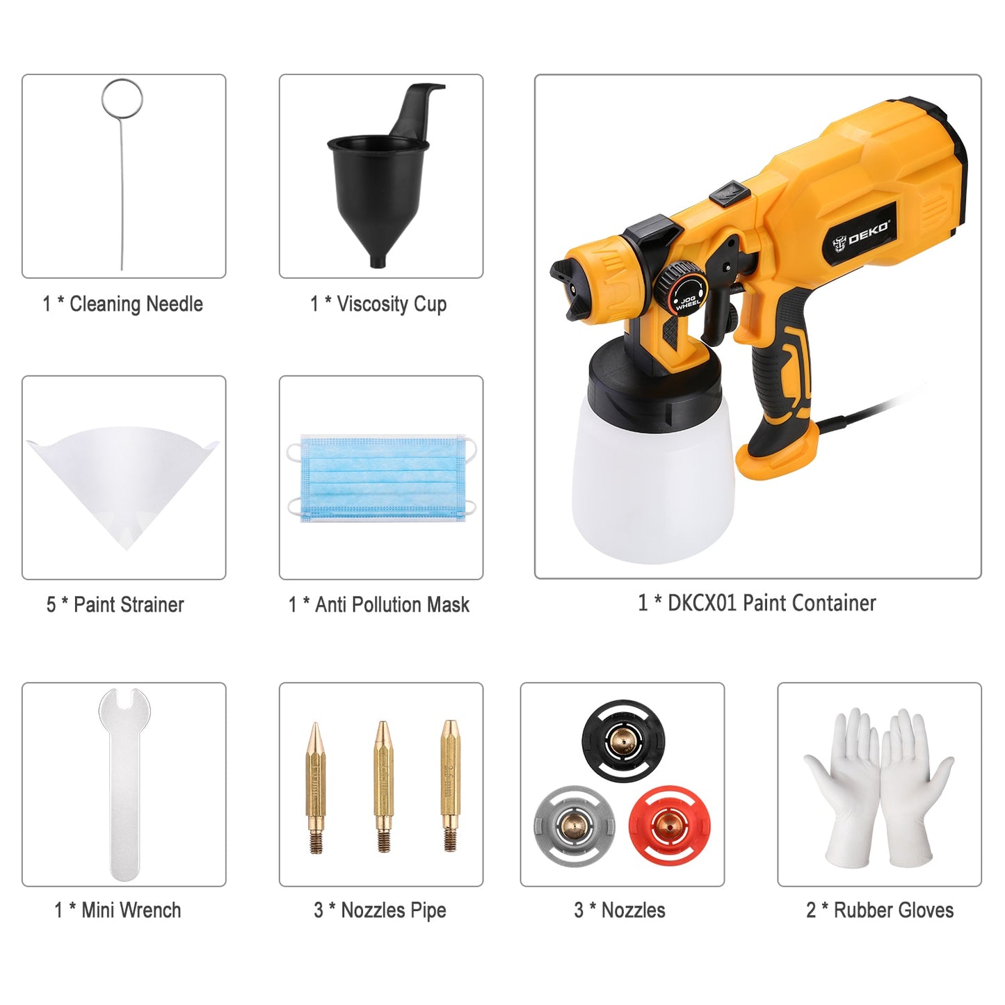 Pulverizador de pintura eléctrico de alta potencia