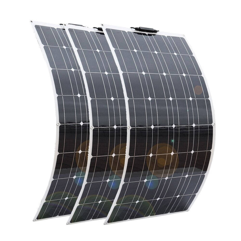 Panel solar portátil de 100W para jardín