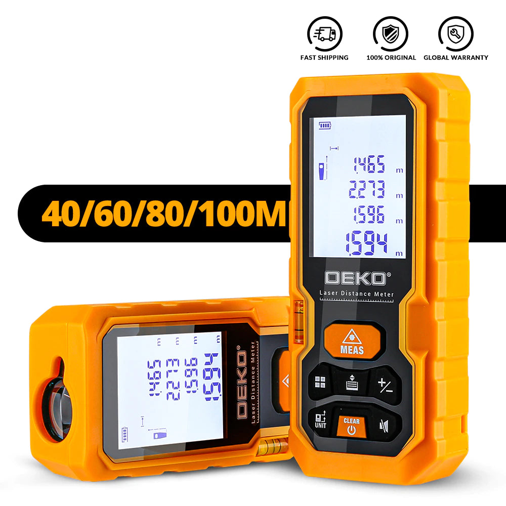 Medidor de distancia láser de mano