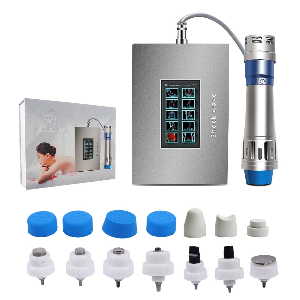 Máquina de terapia de ondas de choque de cuerpo universal