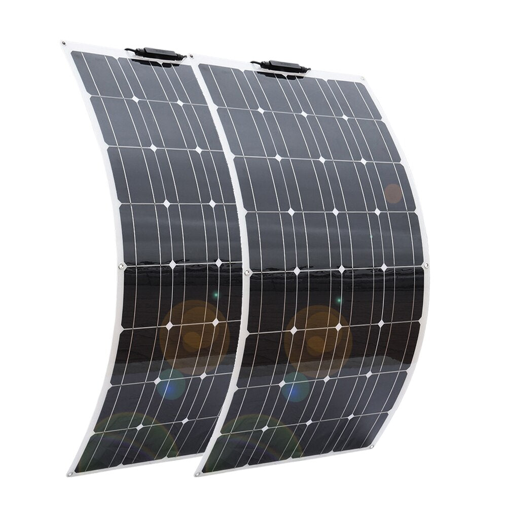 Panel solar portátil de 100W para jardín