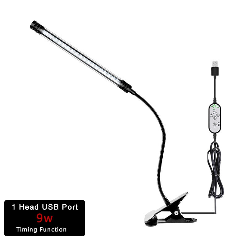 Lámpara hidropónica LED USB DC 5 V