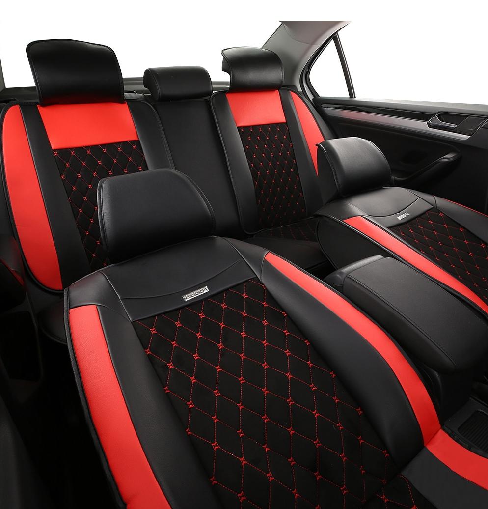 Funda de asiento universal de cuero