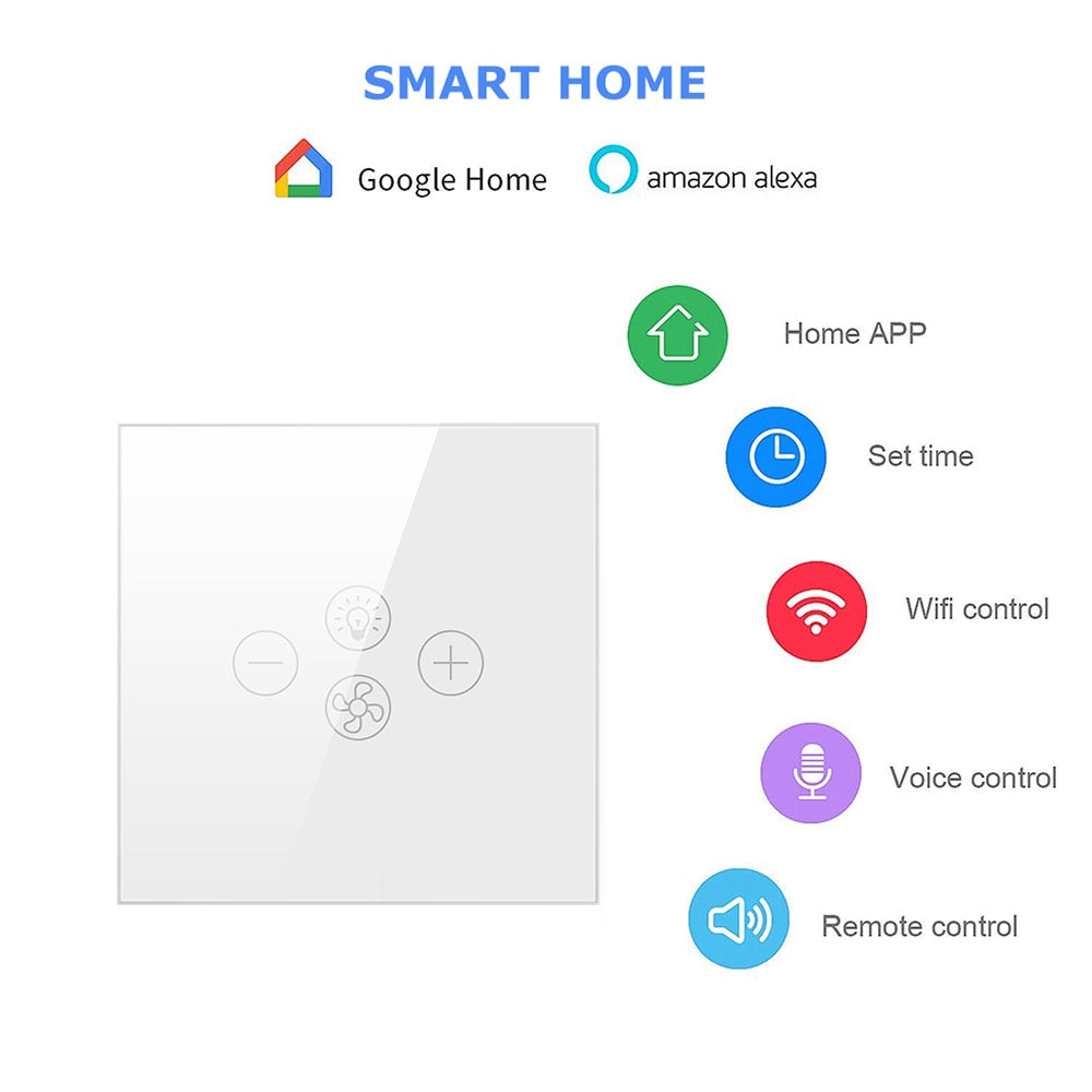 Interruptor de luz wifi inteligente