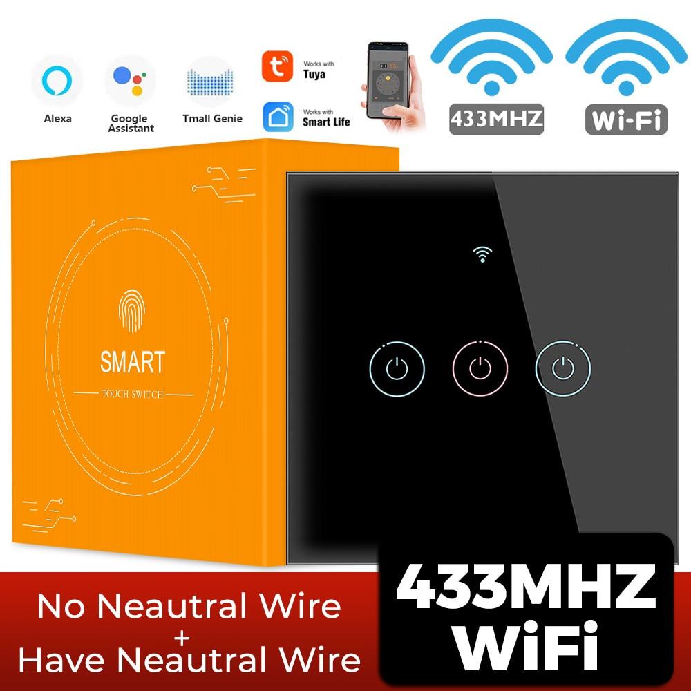 Interruptor de luz de pared inteligente WiFi