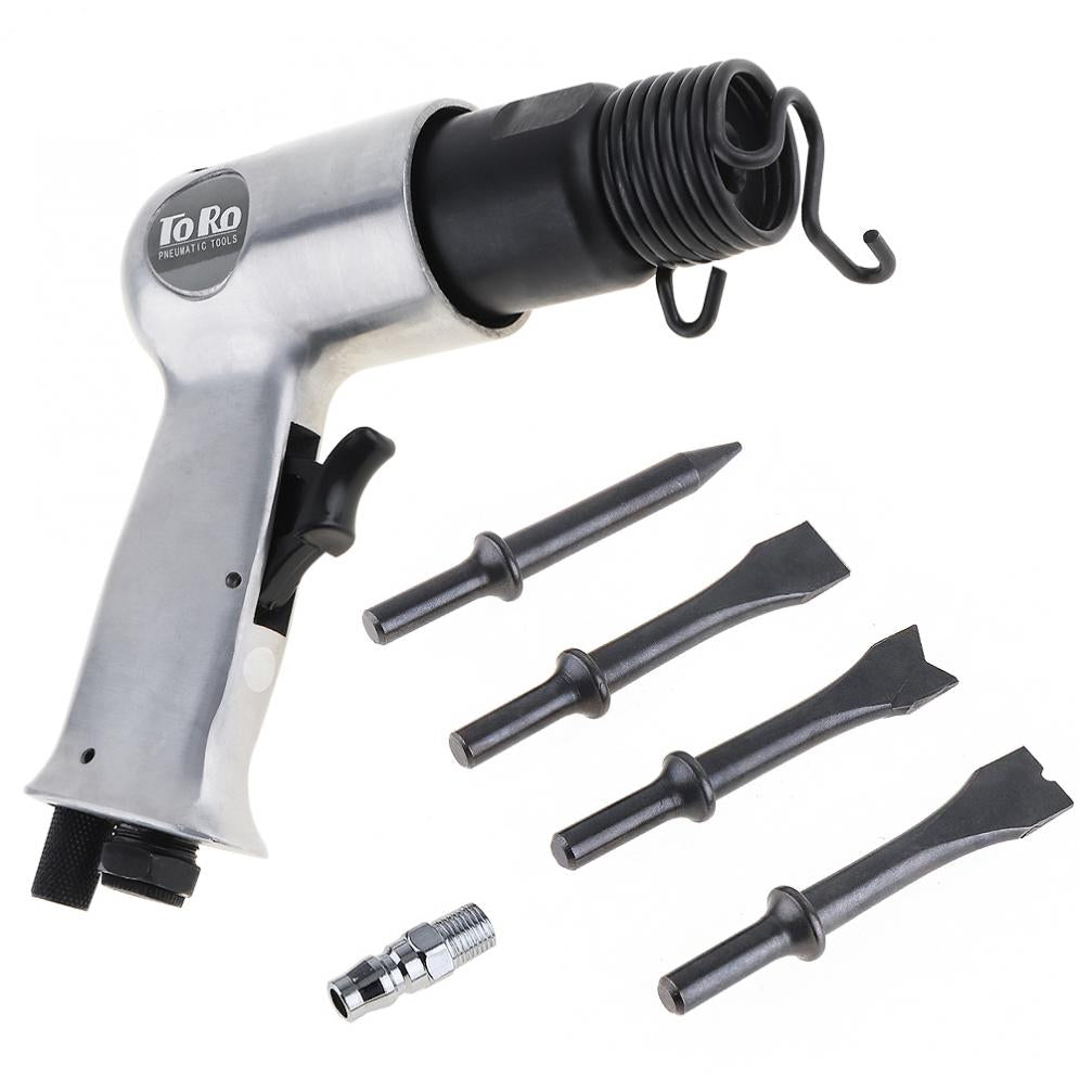 Pistola remachadora neumática de mano profesional con cinceles