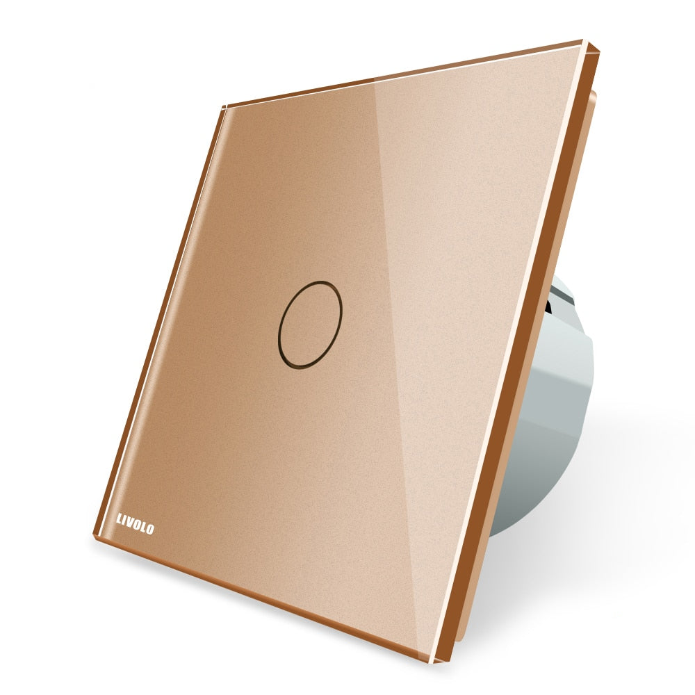 Interruptor de pared táctil estándar de la UE