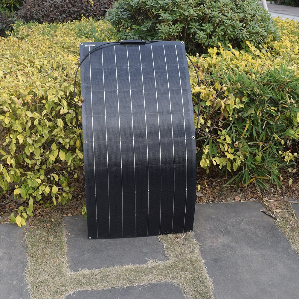 Panel solar portátil de 100W para jardín