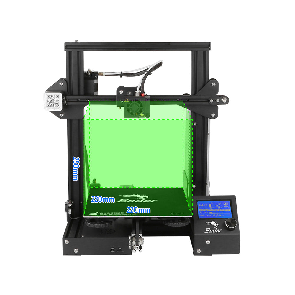 Impresora 3D DIY Ender 3/Ender-3 Pro