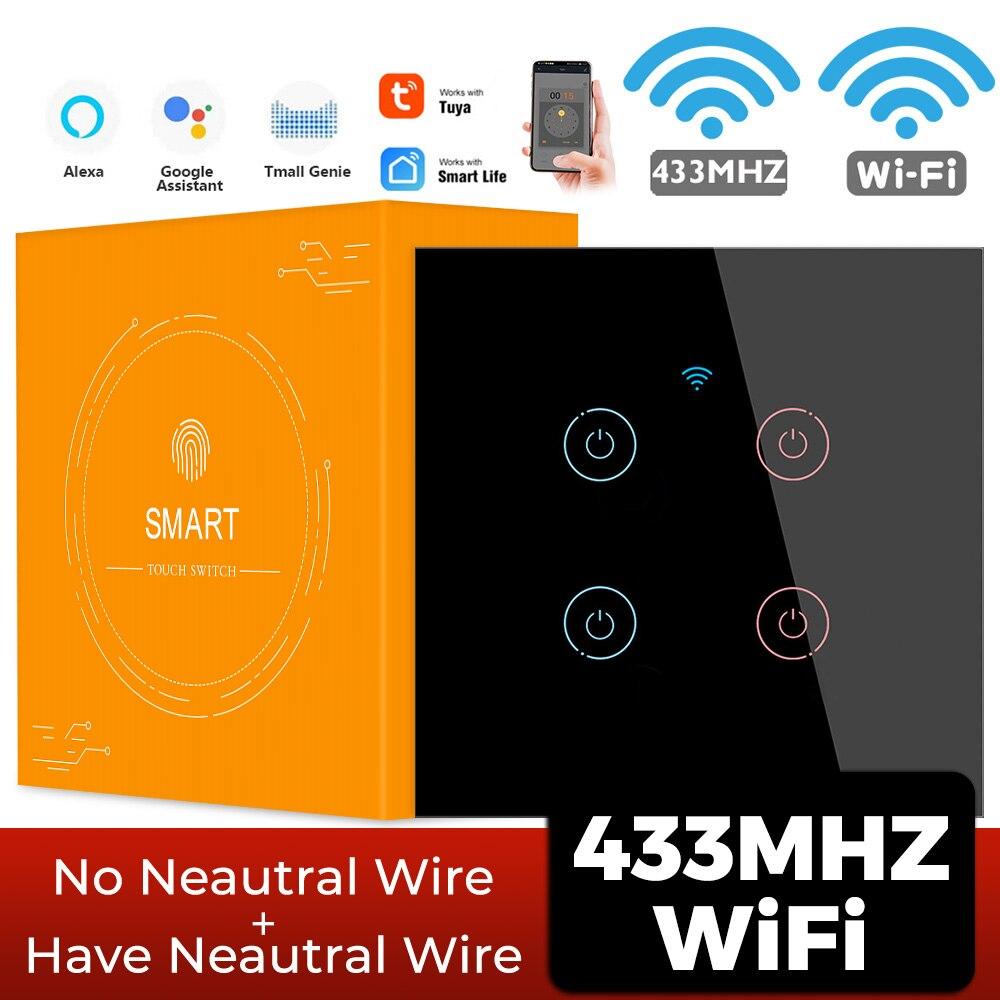 Interruptor de luz de pared inteligente WiFi
