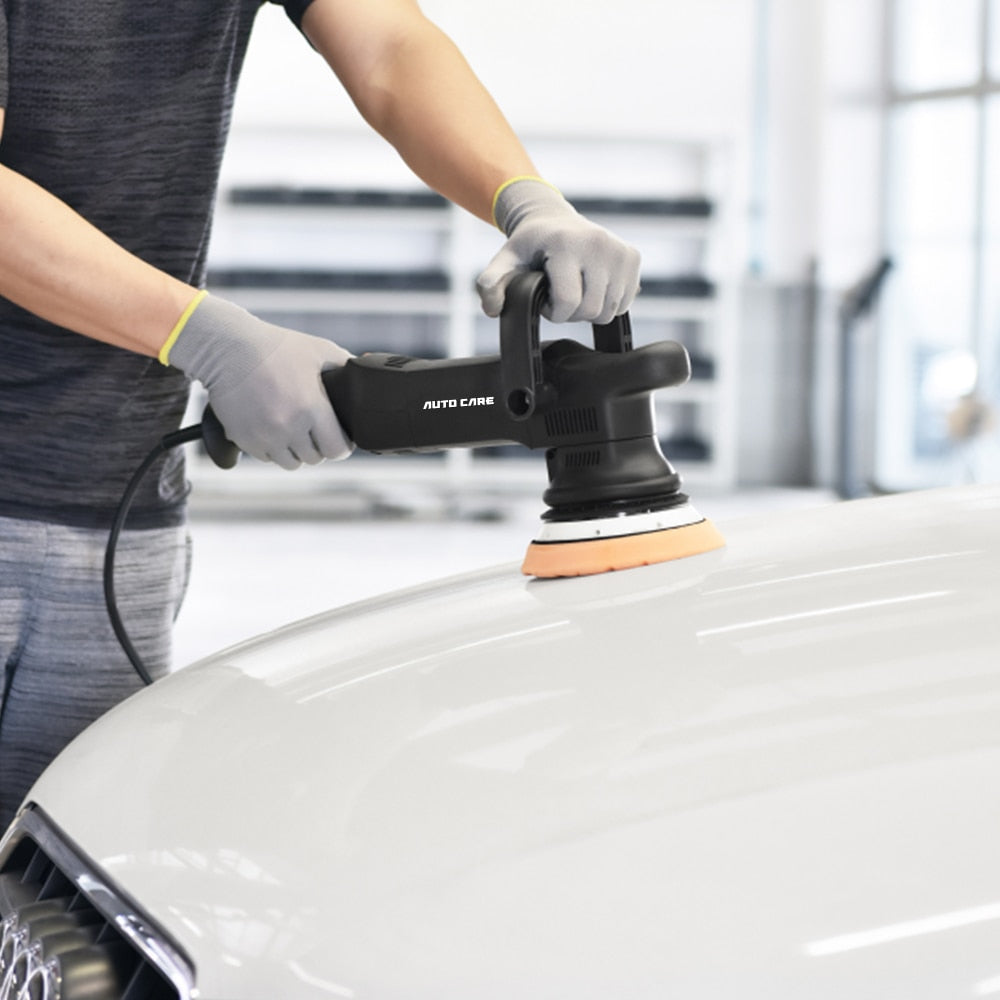 Máquina pulidora de coche de órbita de doble acción