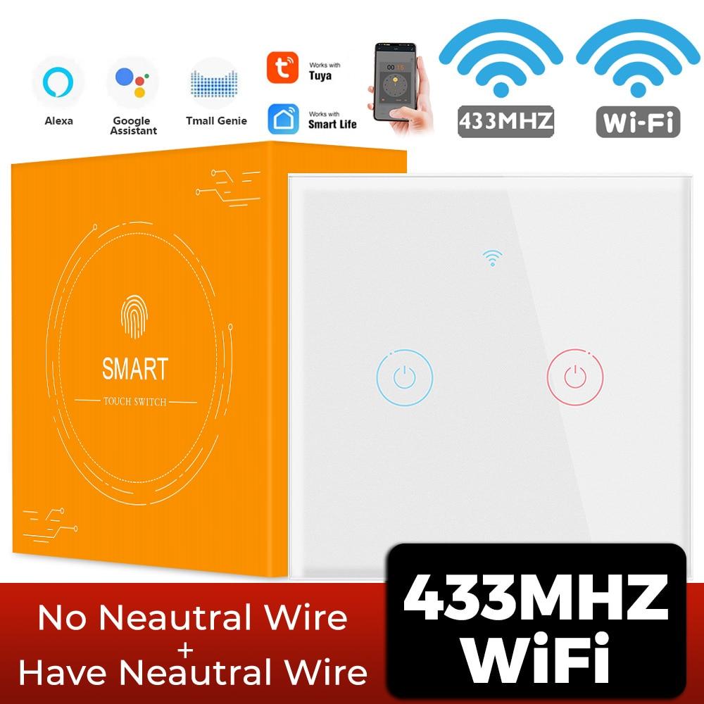 Interruptor de luz de pared inteligente WiFi