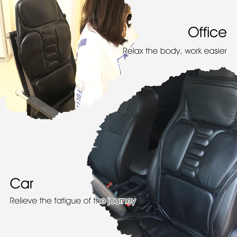 Cojín de silla de masaje eléctrico