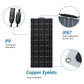 Sistema completo de kit de panel solar flexible
