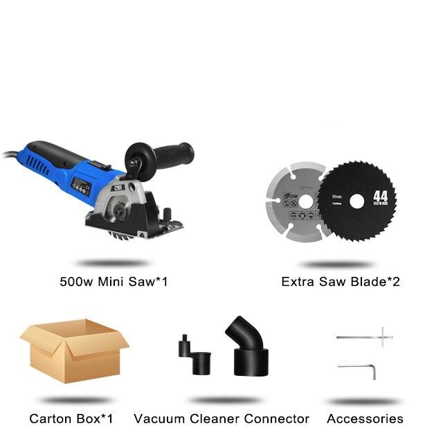 Mini sierra circular de mano